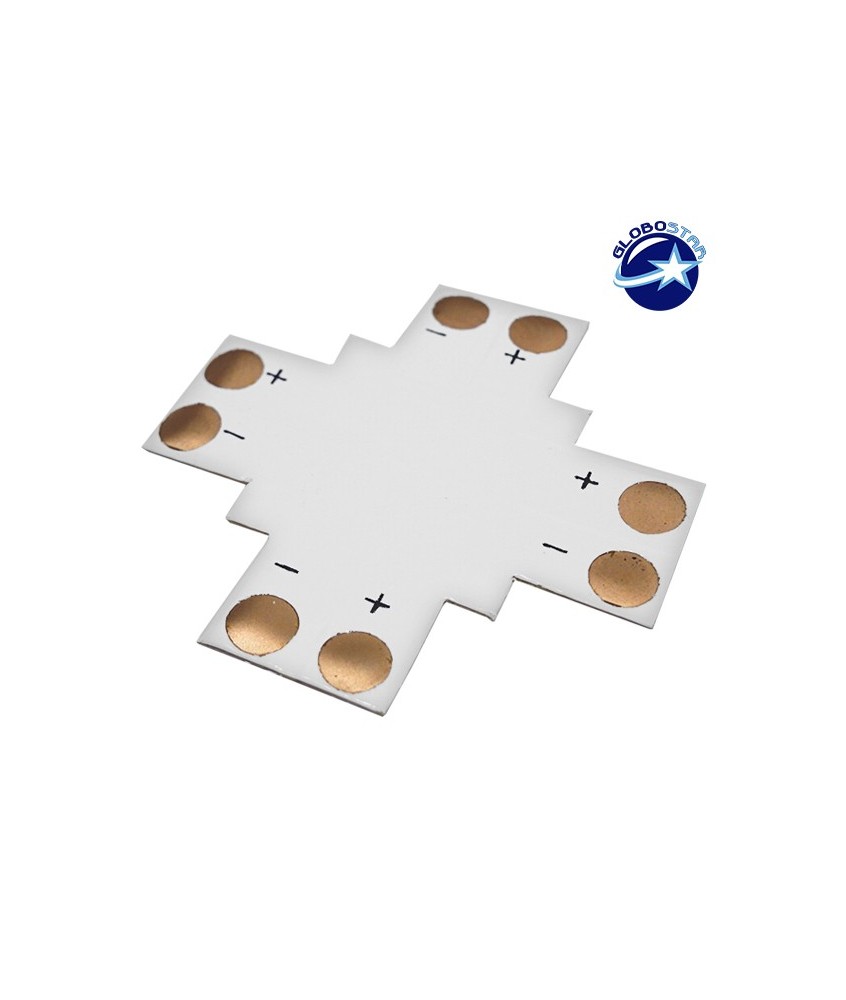 Connector + για Ταινία LED 7.2 & 14.4 Watt GloboStar 77448